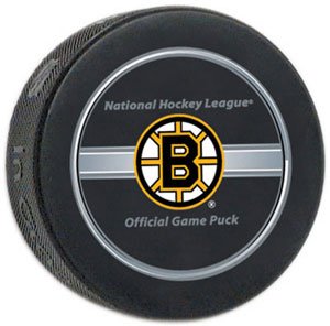 Boston Bruins NHL Hockey 2008 Official Game Puck (Quantity of 1)