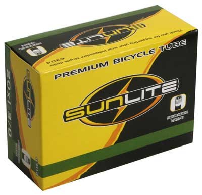 Sunlite Bicycle Tube 20 x 1.50-1.95 (406 ISO) SCHRADER Valve