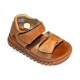 Pom Dapi - Double Velcro Tan Sandal