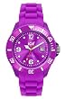 Ice Watch - SI.PE.U.S.09 - Montre Mixte - Quartz Analogique - Cadran Violet - Bracelet Silicone Violet - Moyen Mod�le
