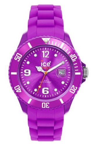 Ice-Watch Unisex SI.PE.U.S.09 Sili Collection Purple Plastic and Silicone Watch