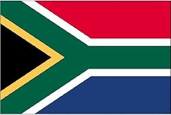 Annin Nylon South Africa Flag, 3-Foot by 5-Foot