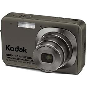 Kodak EasyShare V1273 HD Digital camera Black noir,12.0MP,3x optical zoon,7.6CM Lcd,Slot SD card