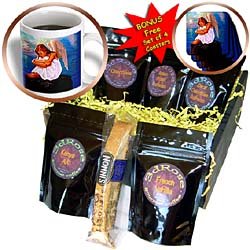 Angels - Angel - Coffee Gift Baskets - Coffee Gift Basket by 3dRose LLC