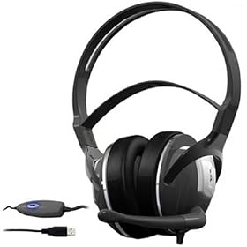 Cyber Acoustics USB Gamer Headset with Boom Microphone by Cyber Acoustics