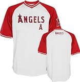 Los Angeles Angels of Anaheim Youth Jersey: Stitches White V-Neck Youth Jersey