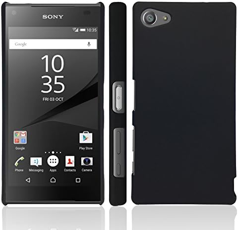 Sony Xperia Z5 compact Case, YUCHIC Ultra-thin Soft Feel Perfect Fit PC Hard Case Cover for SONY XPERIA Z5 COMPACT (2015 SmartPhone Model / Smallest Version / XPERIA Z5 MINI) BLACK