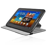 Incipio Samsung Galaxy Tab 7.0 Plus Premium Kickstand Case - Black Vegan Leather (SA-212)