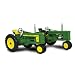John Deere 1:16 scale 50 & 520 Tractor Replica Set - TBE45313