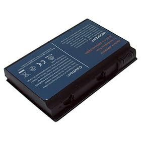 10.80V,5200mAh,Li-ion,Hi-quality Replacement Laptop Battery for ACER Extensa 5210, 5220, 5420G, 5620G, 5620Z, 5630 Series, Compatible Part Numbers: GRAPE32, LC.BTP00.005, LC.BTP00.011, TM00741