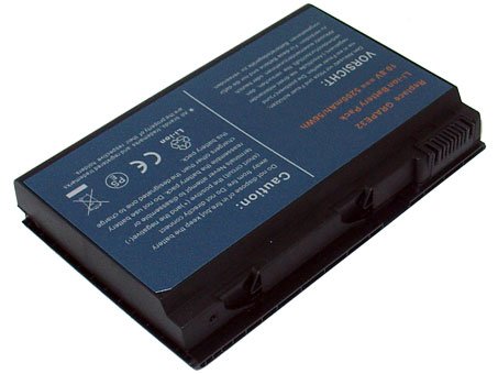 1080V - 4800mAh - Li-ion - Replacement Laptop Battery for ACER Extensa 5210 - 5220 - 5420G - 5620G - 5620Z - 5630 Series - Fits selected models only - Compatible Part NumbersGRAPE32 - LCBTP00005 - TM00741 - LCBTP00011