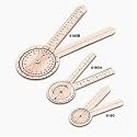 Plastic 12" Goniometer 360 Degree ISOM - 12"