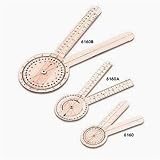 Plastic 12" Goniometer 360 Degree ISOM - 12"