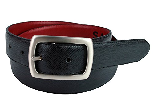 Truth-Savoy Black Vegan Belt