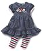Apparel : Guess? Baby Girl Dress w/Stripe Legging