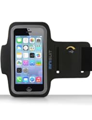 Wireless: Minisuit SPORTY Armband + Key Holder for iPhone 5/5S/5C, iPod Touch 5 (Black) - MiniSuit
