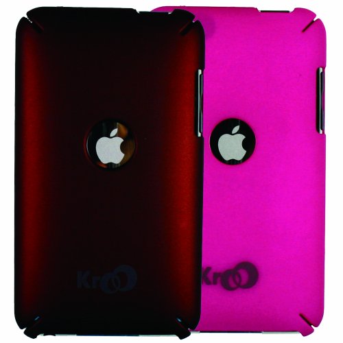 KrooShell Case For iPod 3G (Magenta/Burgundy)