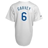 Steve Garvey Los Angeles Dodgers Majestic White Throwback Replica Jersey