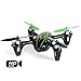 Hubsan H107C HD 61170-02 4 Channel 2.4GHz RC Quad Copter with HD Camera (Green/Black)