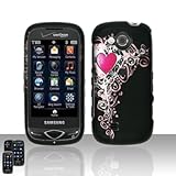 Black Pink Vine Heart Snap on Design Case Hard Case Skin Cover Faceplate fo ....