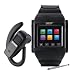 sWaP Classic montre t�l�phone portable- Bluetooth Quadribande SIM d�verrouill�e. Avec acc�s internet, cam�ra, vid�o, music et photo! - Noire