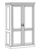 Office Furniture DMI - Double Door Wardrobe - Executive Office Furniture /  ....
