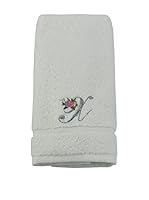 Bottega Tessile Toalla De Manos Monogram (Gris Claro X)