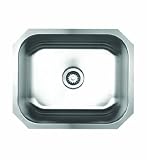 Whitehaus WHNUM2016-MSS Noah's Collection Stainless Steel