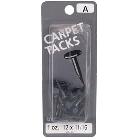 Carpet Tacks, 12 x 11/16"
