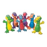 SSG Color My Class Rubber Critters- Alligators Set of 6