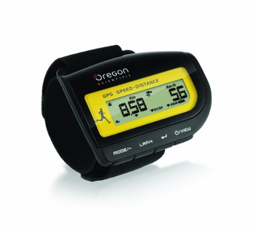 Oregon Scientific GP 108 - GPS vitesse et distance - Noir / jaune