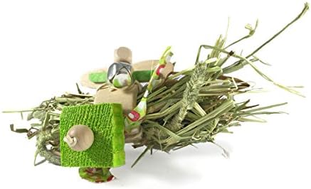 One Ring to Chew Them All Rabbit Timothy Hay Chew and Throw Toy