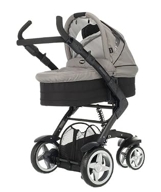 OBaby Zynergi 3Tec Pram & Pushchair Travel System - Black Anthracite