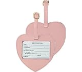 Royce Leather Sweetheart Luggage Tag 956-5