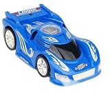 Super Wall Climber Remote Control Mini Car w/Infrared Controller (Blue) -Drives Anywhere: Floors, Walls or Upside Down!