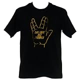Star Trek Live Long and Prosper Mens T-Shirt by Junk Food