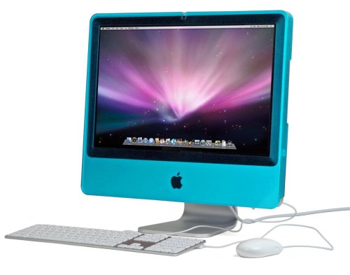 Speck Products SeeThru Hard Plastic Case for iMac 20-Inch, in Aqua (IM20-AQU-SEE)