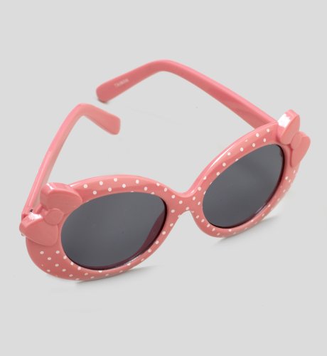 Bow Detail Spot Print Sunglasses