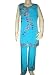 Ethnic Party Wear- Baby Blue Embroidered Girls Wear Salwar Kameez with Dupatta