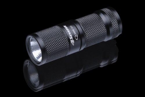 FourSevens Gen2 ML-X 1XCR123A 252-Lumen MiniX 123/ML-X Black Finish/Cool White LED Cool White LED Light, Black Finish