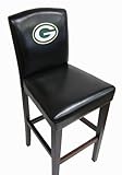 Sports Chairs Packers 30" Faux Leather Bar Stool