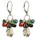 Polygon Fern Cluster Earrings