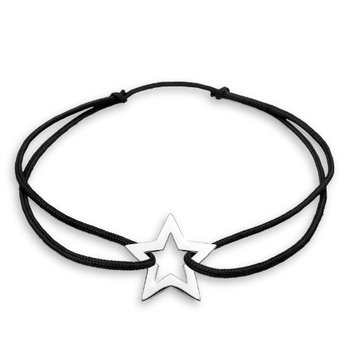 Elli Damen-Armband Schwarz 925 Silber L&auml;nge 19cm 02001375_19 Preisvergleich