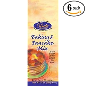 Pamela's Products Ultimate Baking & Pancake Mix, 24-Ounce Packages (Pack of 6)