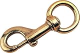 SeaDog BRONZE SWIVEL EYE BOLT SNAP 136016-1