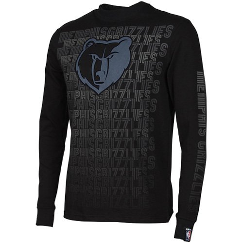 NBA Memphis Grizzlies Big Game Long Sleeve T-Shirt - Black (Large)