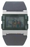Retro by Reflex RETRO-2G Brown Strap with Black Digital Dial