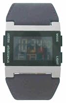 Retro by Reflex RETRO-2G Brown Strap with Black Digital Dial