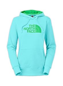 The North Face Women's Half Dome Hoodie Charcoal, FORTUNA BLUE / SURREAL GREEN, AAZX_AZW_M