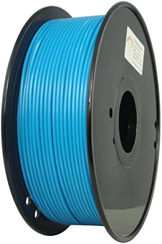 RepRapper ABS 1.75mm 3D Printer Filament Compatible with Makerbot Afinia UP Solidoodle NewStarWay Color Glow in the Dark Blue